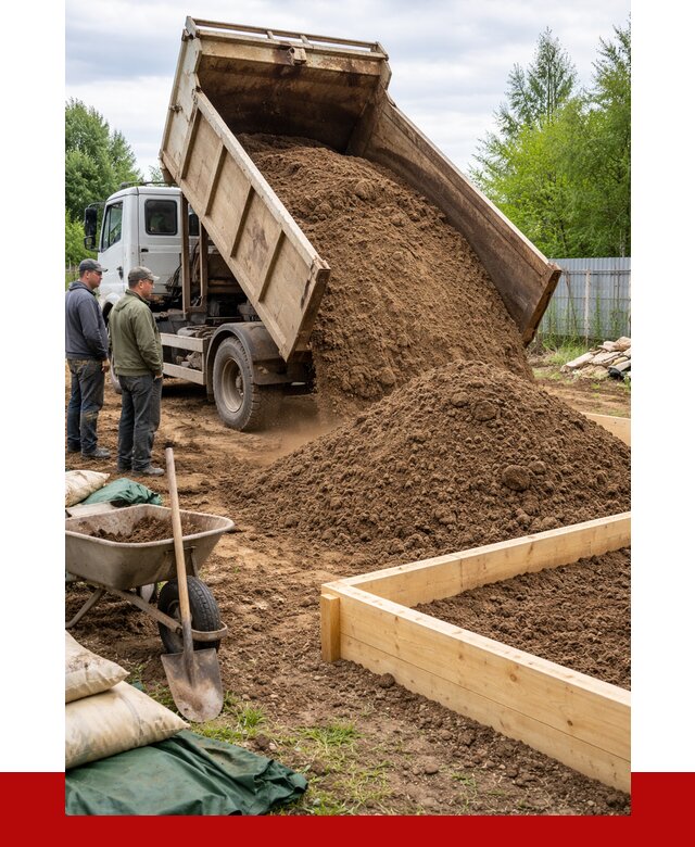 Торфо песчаная смесь в Нижневартовске с доставкой от 1917 р. | ПРОНЕРУДНжт