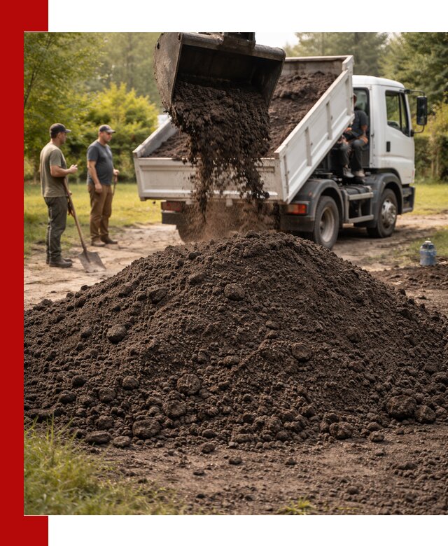 Доставка и продажа чернозема в Нижневартовске оптом и в розницу