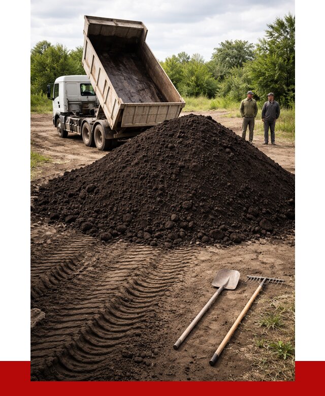 Купить чернозем навалом в Нижневартовске от 1243 р. за куб | ПРОНЕРУДНжт