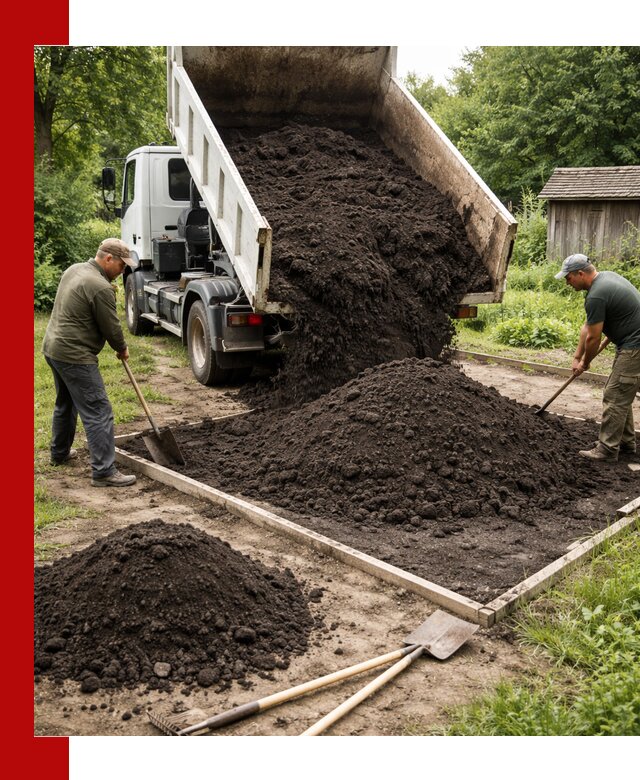 Купить чистый чернозем для огорода с доставкой в Нижневартовске