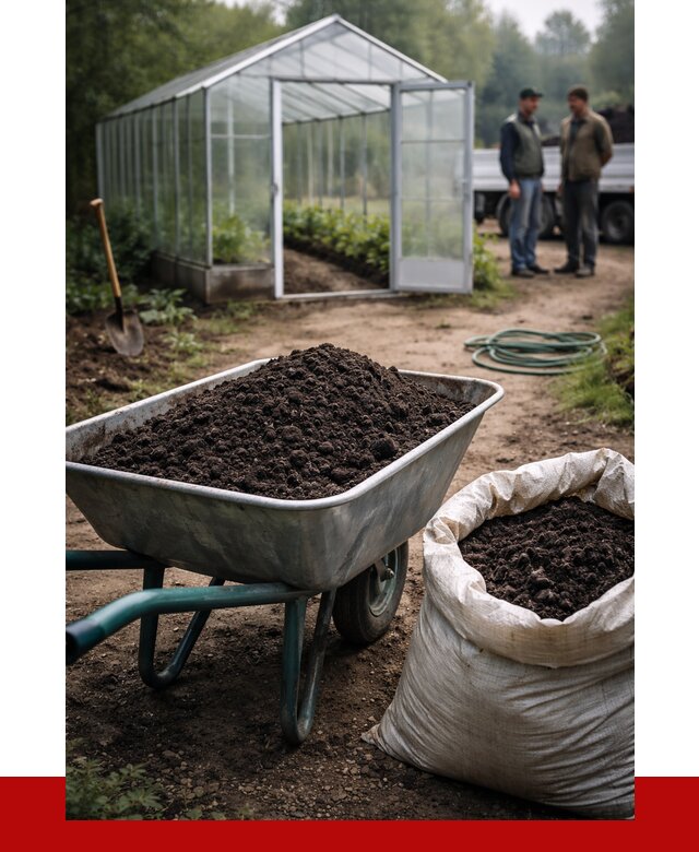 Чернозем для теплицы в Нижневартовске с доставкой от 1554 р. | ПРОНЕРУДНжт