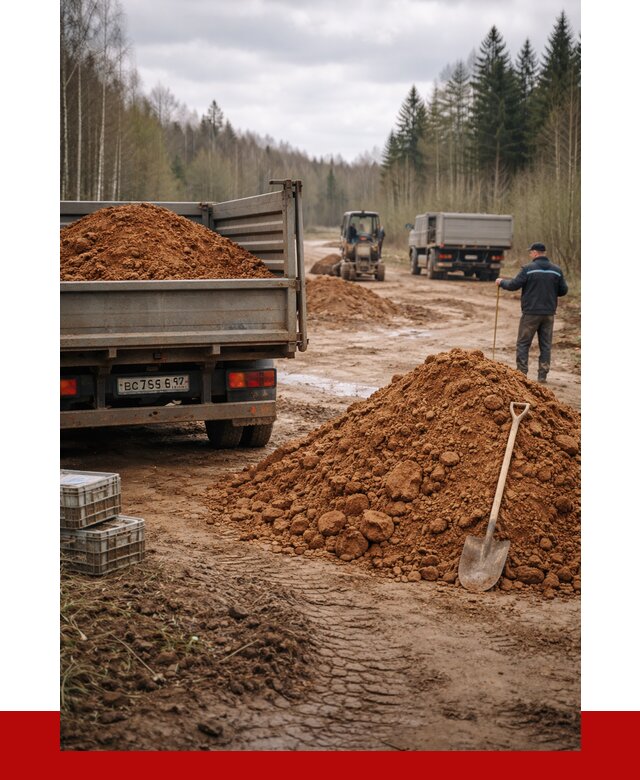 Глина и суглинки в Нижневартовске от 4662 р. за куб | ПРОНЕРУДНжт