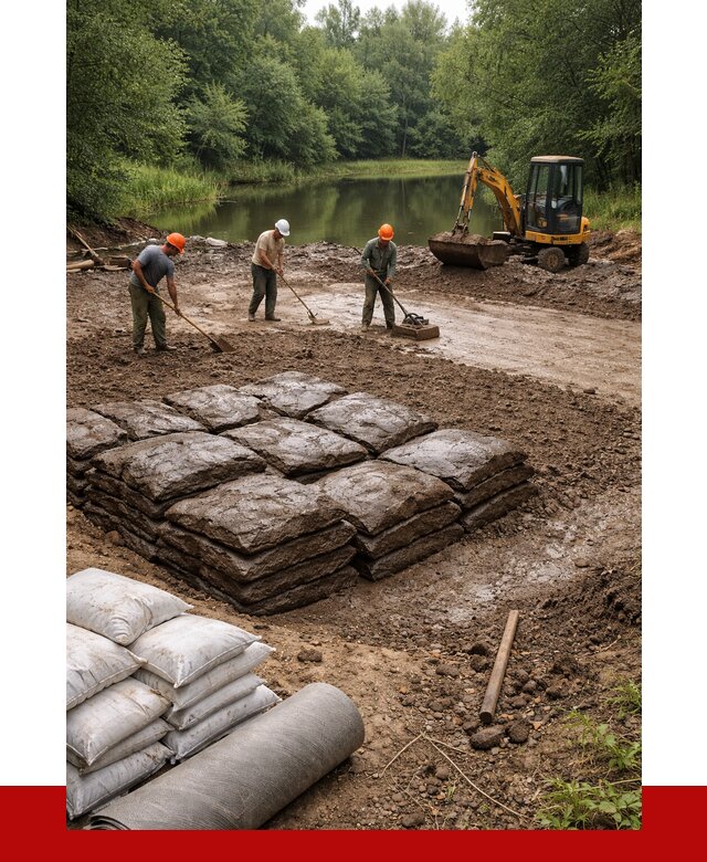 Купить глину для пруда в Нижневартовске от 4662 р. с доставкой | ПРОНЕРУДНжт