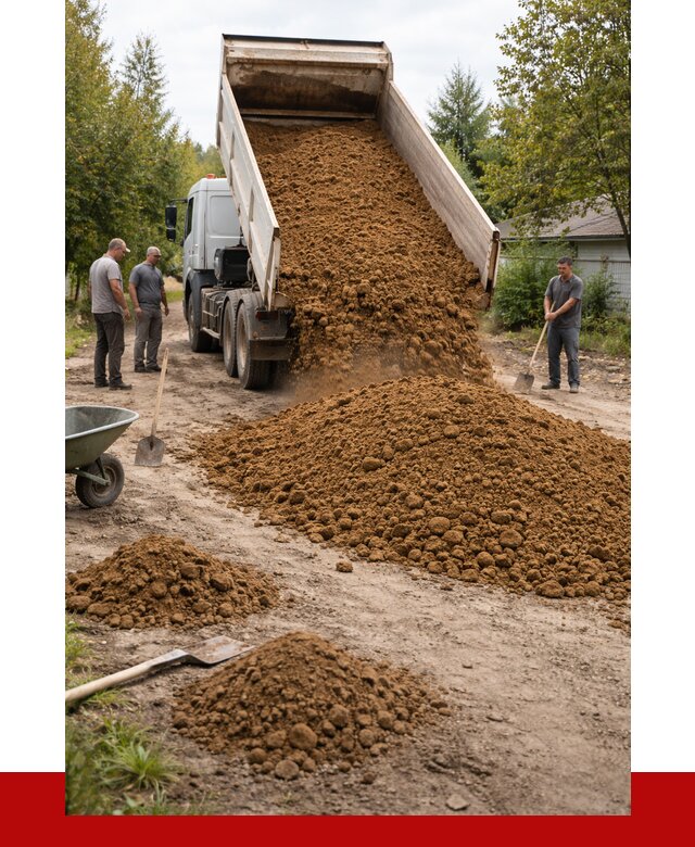 Купить суглинок с доставкой в Нижневартовске от 2590 р. за куб | ПРОНЕРУДНжт