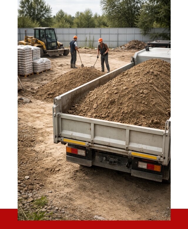 Супесь с доставкой в Нижневартовске от 2538 р. за куб | ПРОНЕРУДНжт