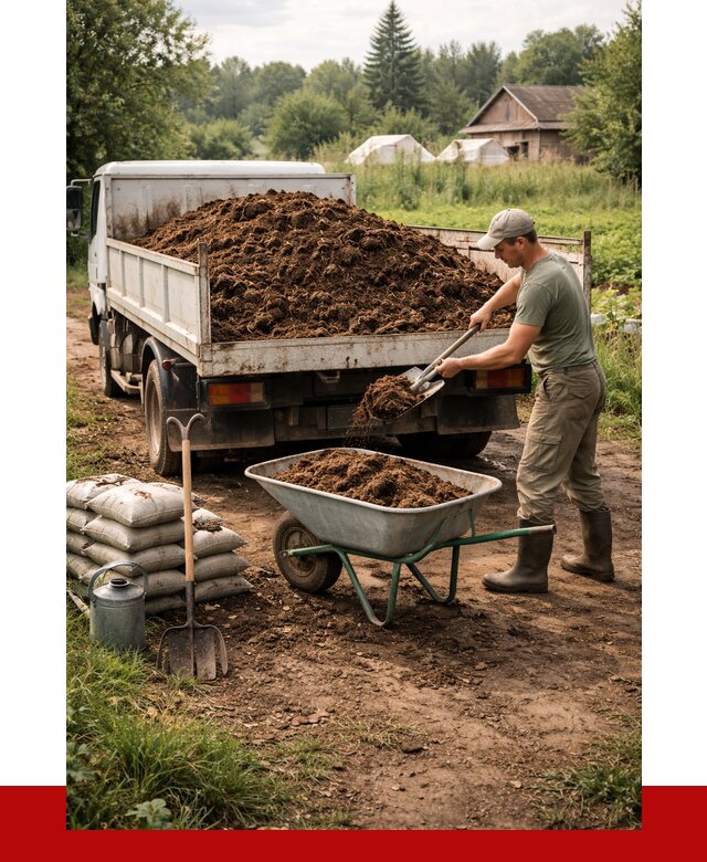 Купить коровий навоз с доставкой в Нижневартовске от 1865 р. | ПРОНЕРУДНжт