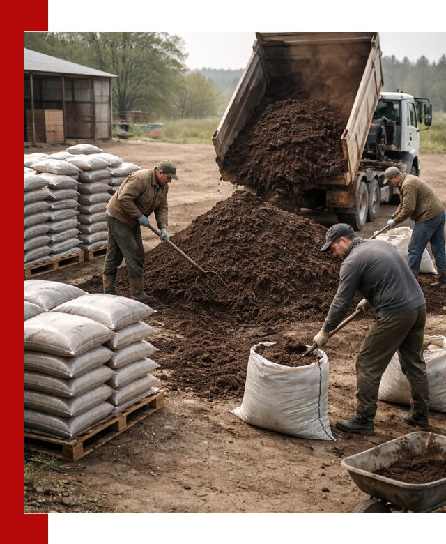 Доставка компоста оптом и в розницу в Нижневартовске