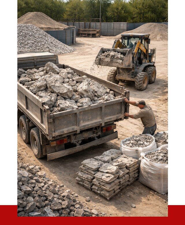 Купить бой бетона с доставкой в Нижневартовске от 4973 р. | ПРОНЕРУДНжт