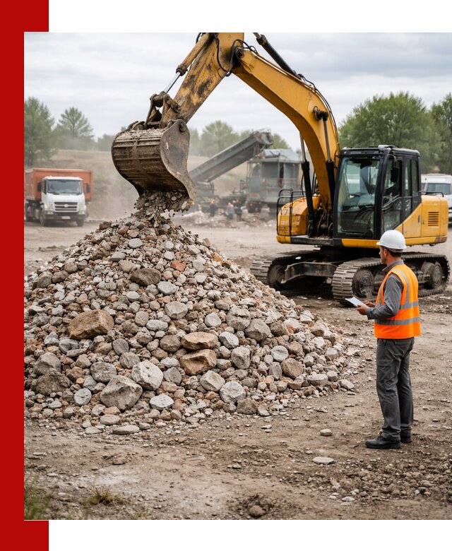 Доставка и вывоз строительного боя в Нижневартовске