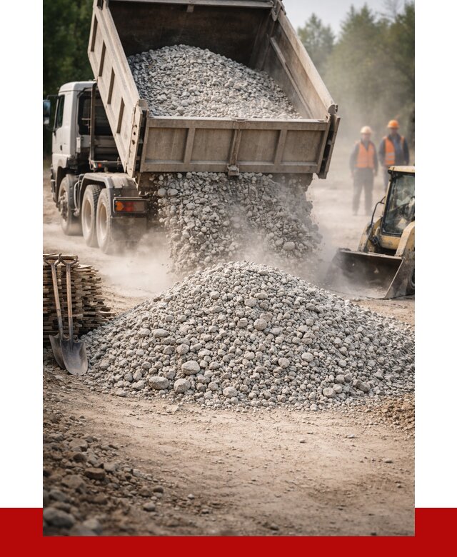 Купить дробленый бетон в Нижневартовске от 1761 р./куб | ПРОНЕРУДНжт