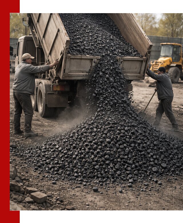 Доставка угля семечка самосвалами в Нижневартовске