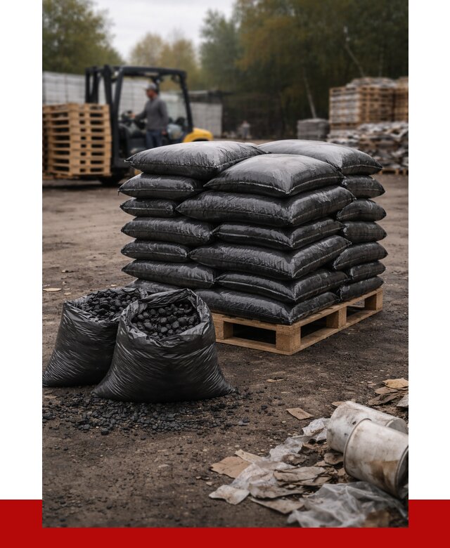 Купить уголь в мешках с доставкой в Нижневартовске от 7770 р. | ПРОНЕРУДНжт