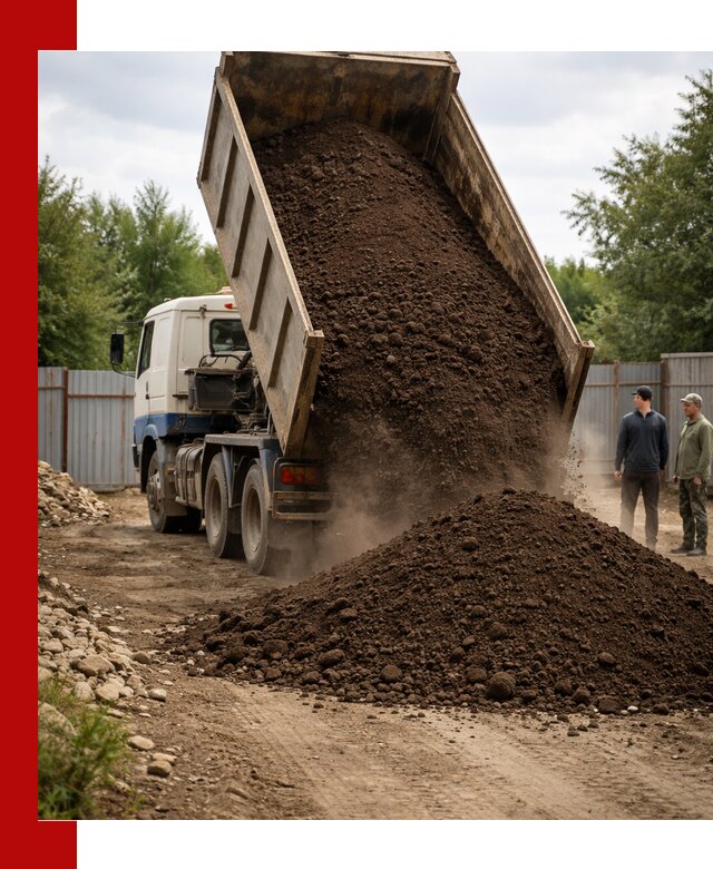 Доставка самосвалом 10 кубов в Нижневартовске быстро и надёжно