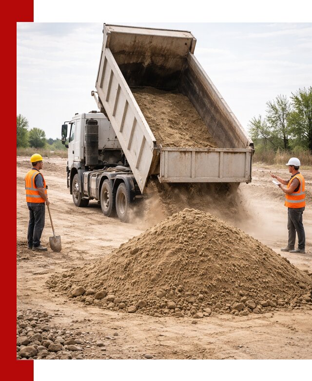 Доставка самосвалом 15 кубов в Нижневартовске за город и по городу