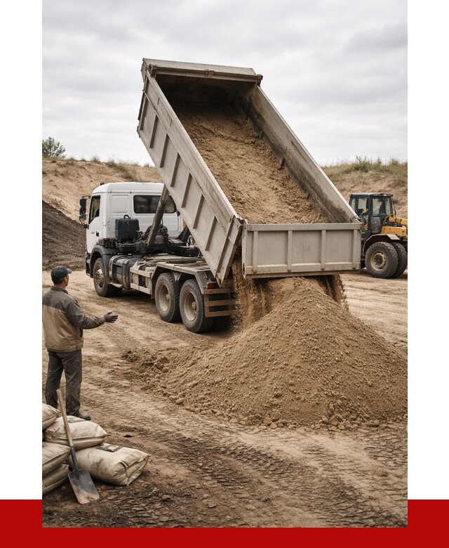 Доставка самосвалом 20 кубов в Нижневартовске от 7770 р. | ПРОНЕРУДНжт