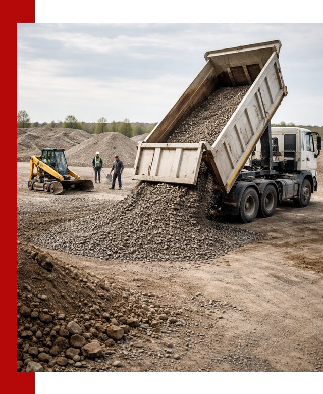 Доставка самосвалом 25 м³ в Нижневартовске быстро и надежно