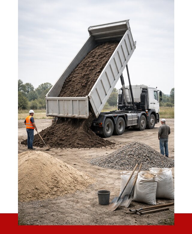 Доставка самосвалом 30 кубов в Нижневартовске от 8806 р. | ПРОНЕРУДНжт