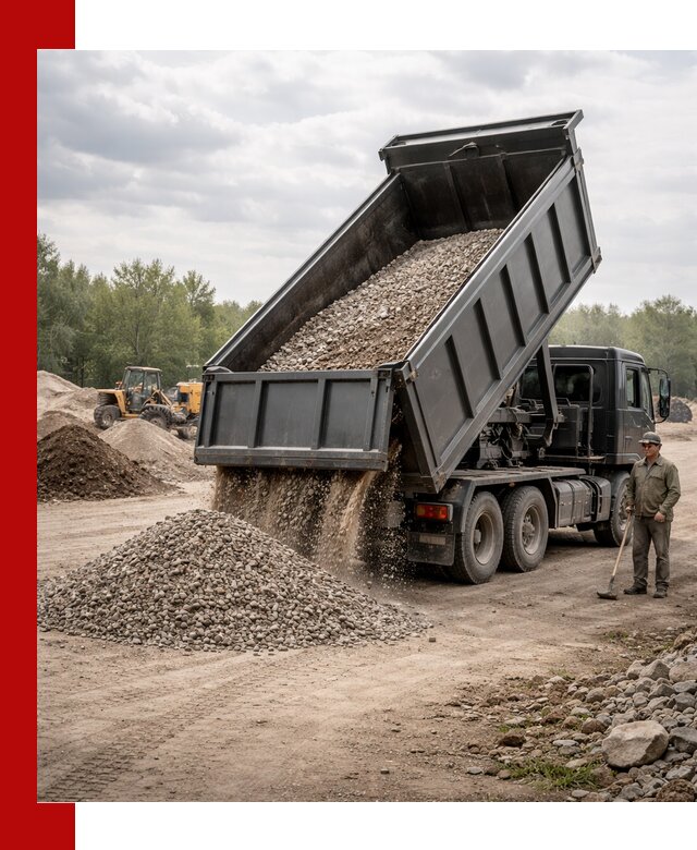 Доставка самосвалом 30 м3 по выгодным ценам в Нижневартовске