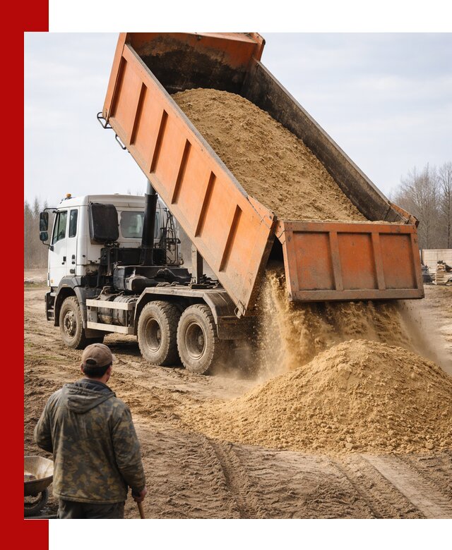 Аренда самосвала 20 тонн для перевозки грузов в Нижневартовске