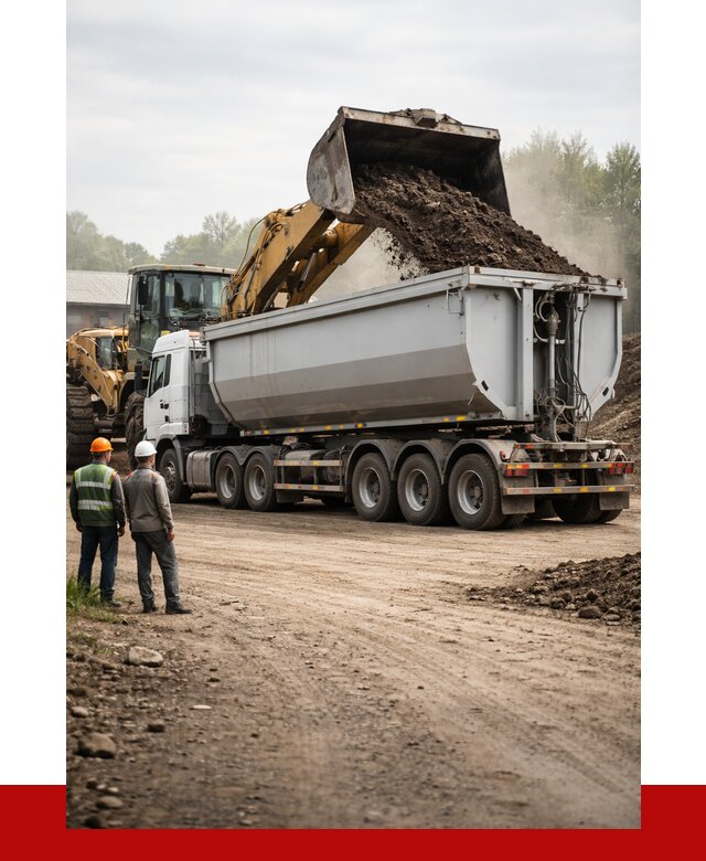 Аренда Тонар 40 тонн в Нижневартовске от 6734 руб. в сутки | ПРОНЕРУДНжт