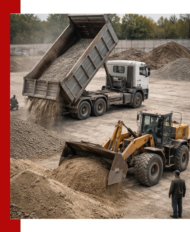 Перевозка сыпучих грузов самосвалами и бортовыми в Нижневартовске