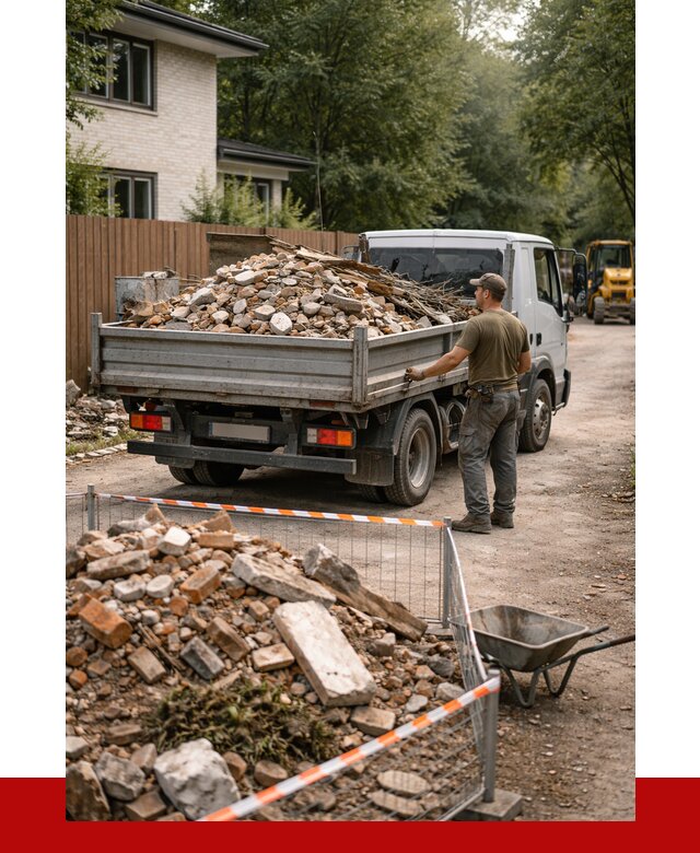 Вывоз строительного мусора с погрузкой в Нижневартовске от 7770 р | ПРОНЕРУДНжт