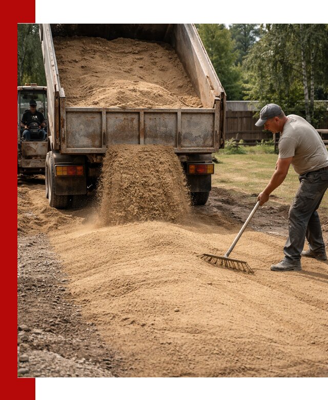 Отсыпка участка песком в Нижневартовске быстро и качественно