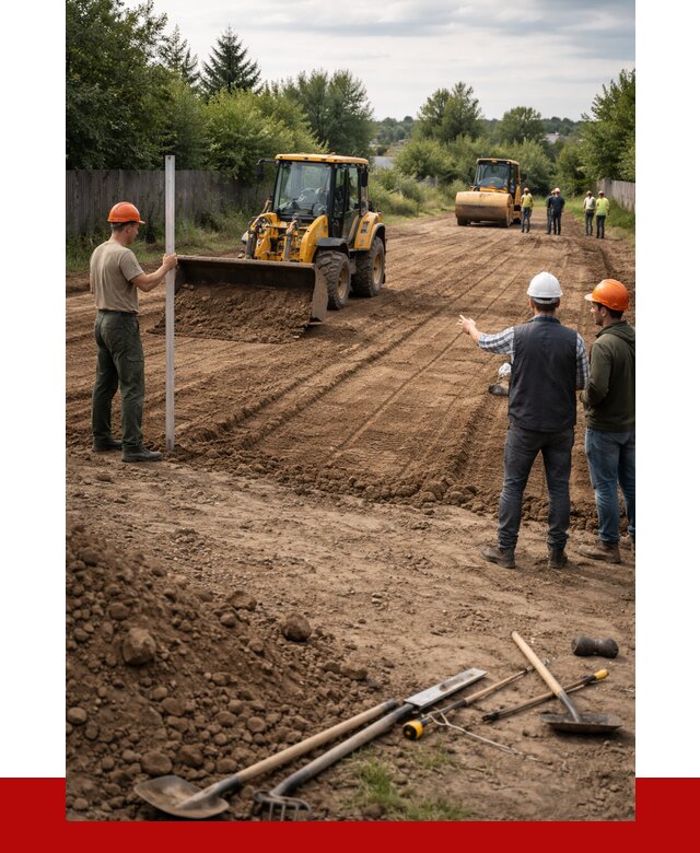 Планировка участка грунтом в Нижневартовске от 4662 р ПРОНЕРУДНжт
