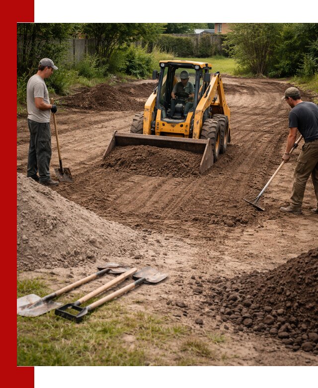 Планировка участка грунтом с вывозом и доставкой в Нижневартовске