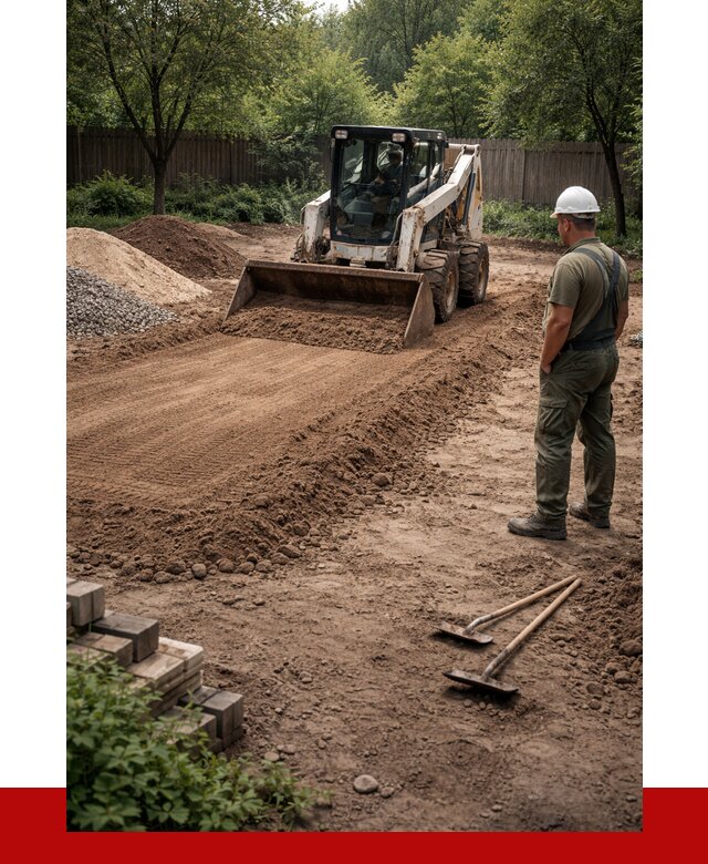 Выравнивание участка под ключ в Нижневартовске от 3626 р. | ПРОНЕРУДНжт